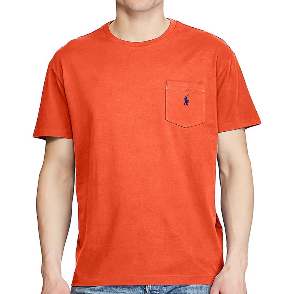 Polo Ralph Lauren Orange & Blue T-shirt